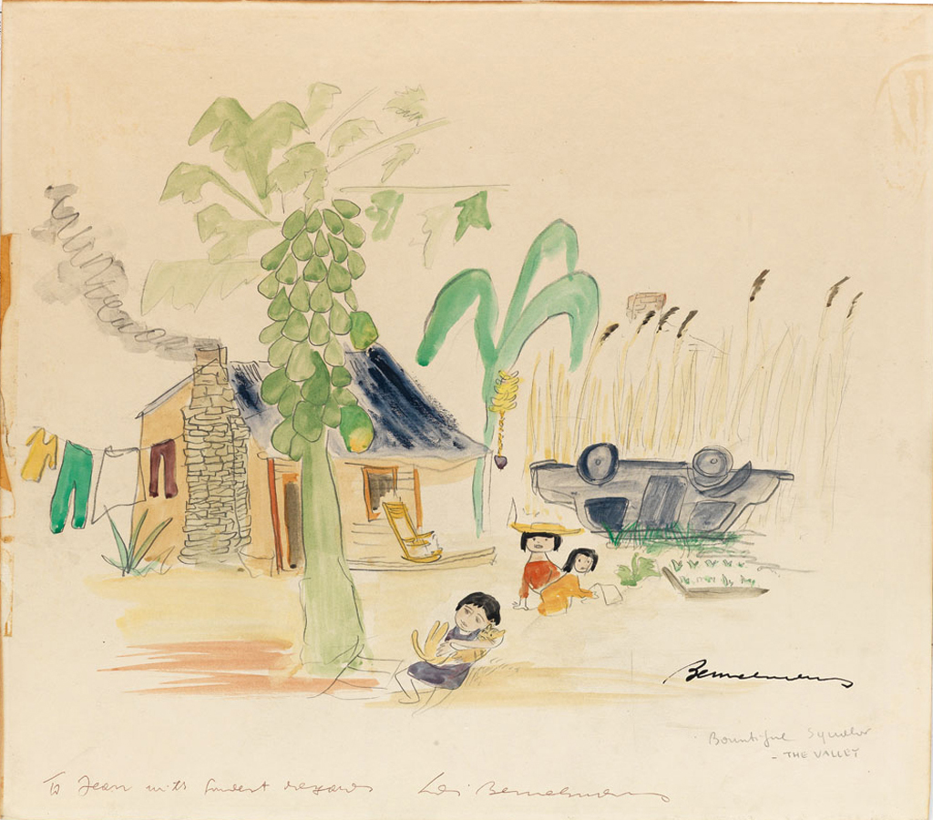 (THE NEW YORKER.)  LUDWIG BEMELMANS. Bountiful Squalor - The Village.